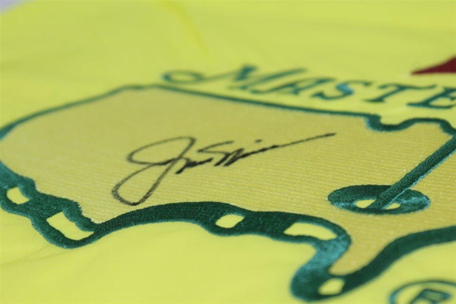 Jack Nicklaus Signed Rare 1997 Masters Full Center Embroidered Flag JSA ALOA