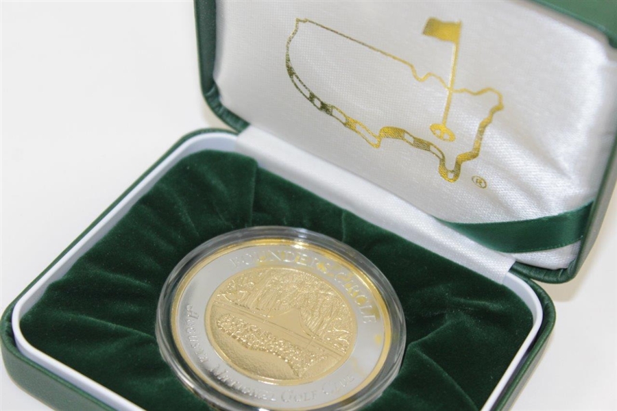 2021 Masters Tournament Ltd Ed Commemorative Coin #209/350 in Original Box with Certificate