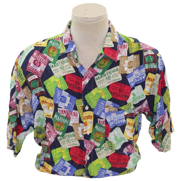 Masters Tournament Badge Collage Shirt