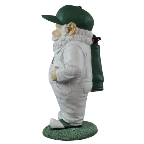 Masters Tournament Caddy Garden Gnome in Original Box