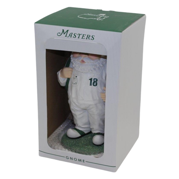 Masters Tournament Caddy Garden Gnome in Original Box