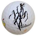 Hideki Matsuyama Signed Masters Logo Golf Ball PSA/DNA #AD49343