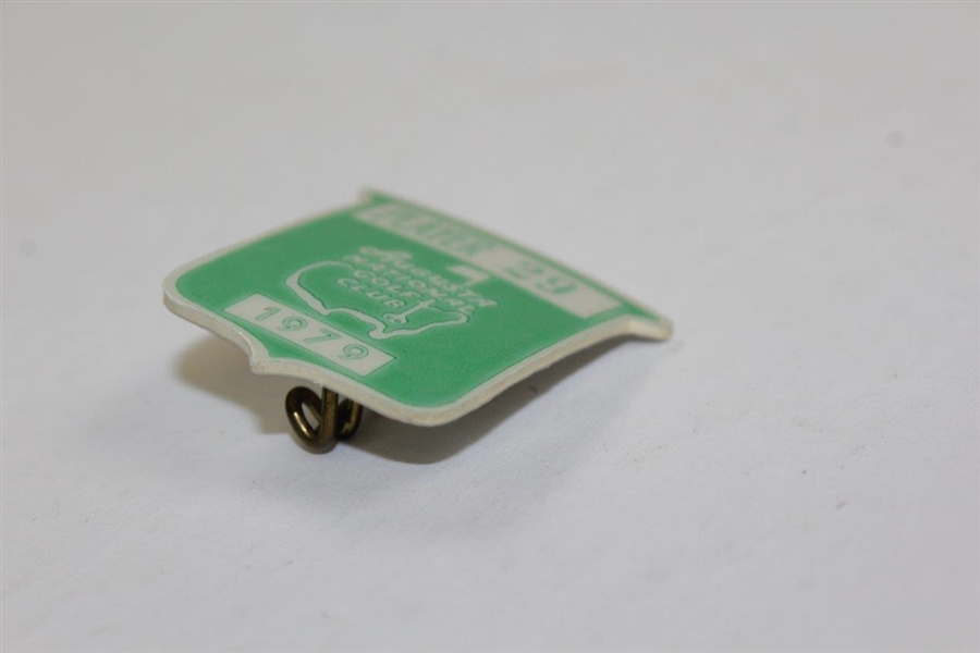 Charles Coody's 1979 Masters Tournament Contestant Badge #29