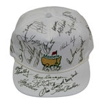 Masters Champions Multi-Signed Masters White Logo Hat - Charles Coody Collection JSA ALOA
