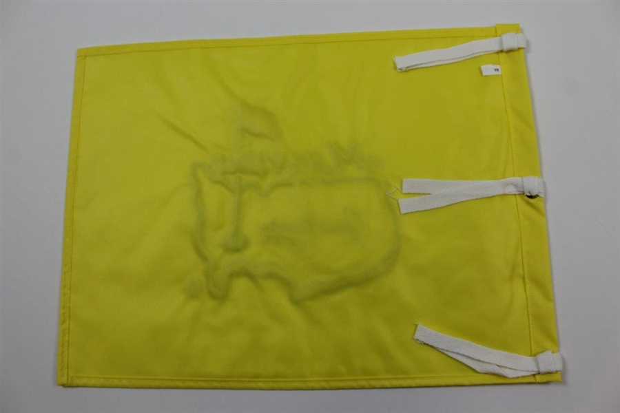 Jack Burke Signed Undated Masters Par-Aide Embroidered Flag with Year Won - Charles Coody Collection JSA ALOA
