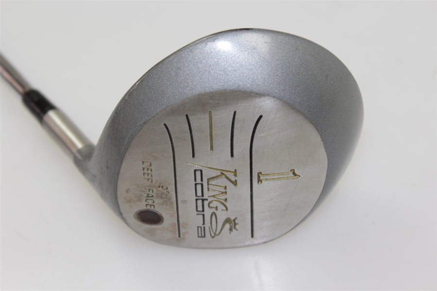 Greg Norman's Personal Used King Cobra Deep Face 9 Degree Driver