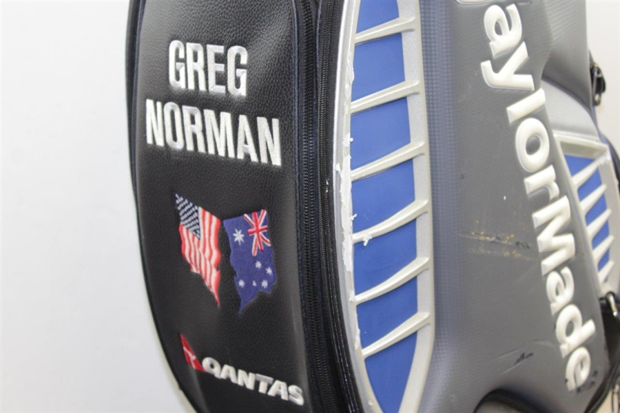 Greg Norman's Personal TaylorMade 'Greg Norman' Qantas 2009 TM Open Championship Full Size Golf Bag
