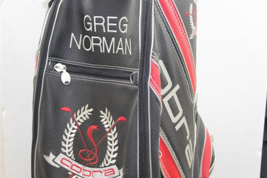 Michael Jordan, Larry Bird, & LT Signed Greg Norman's Personal KING Cobra S Full Size Golf Bag JSA ALOA