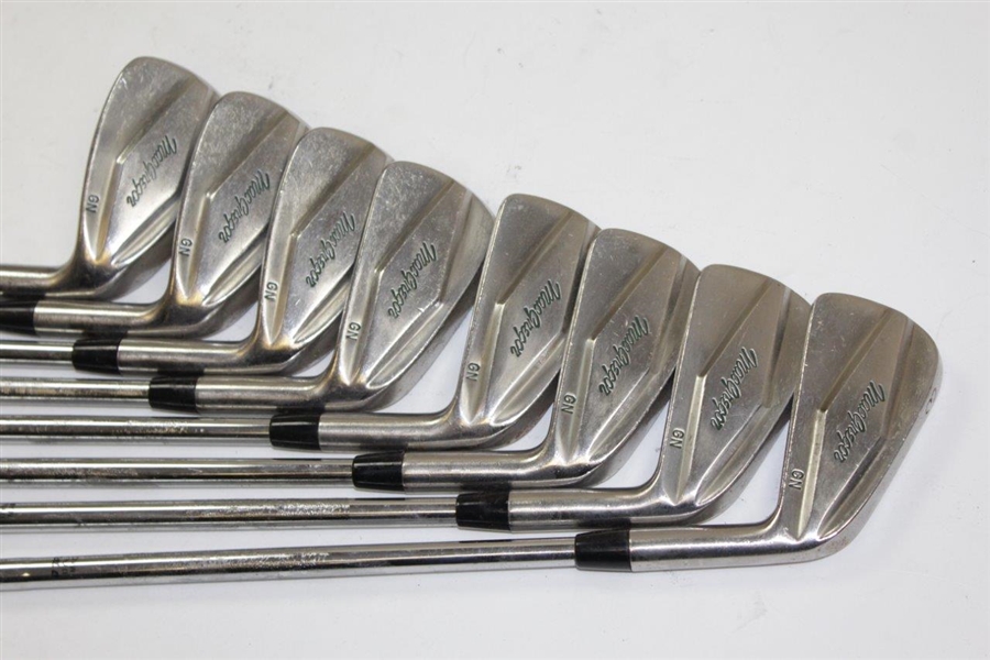 Greg Norman's Personal Used Set of MacGRegor GN Irons 3-PW