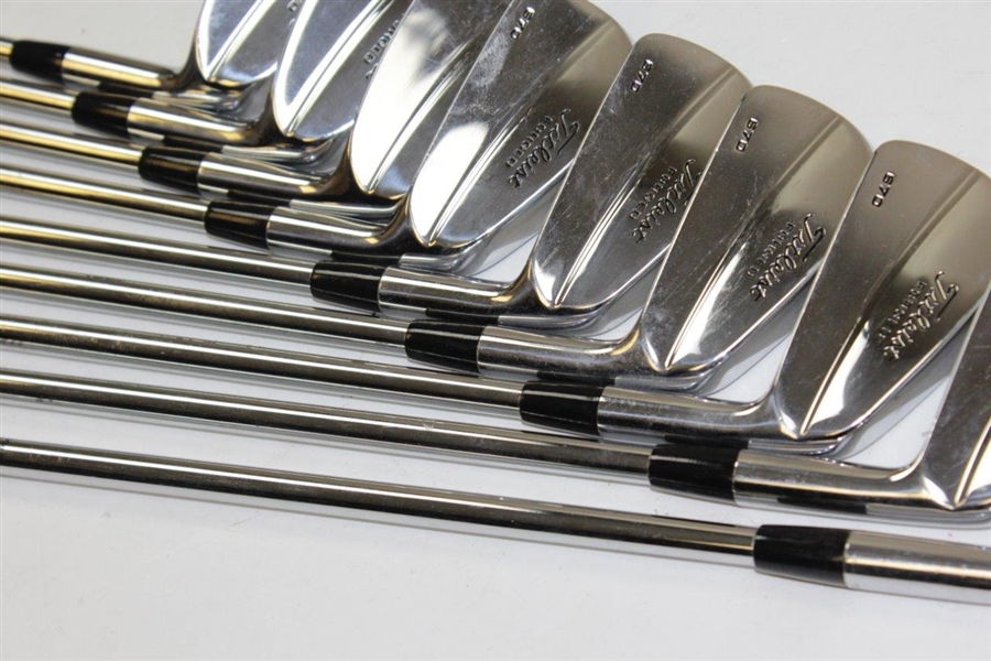 Greg Norman's Personal Used Set of Titleist Forged 670 Irons 2-PW