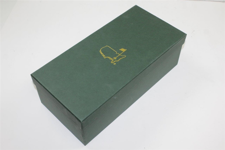 2004 Augusta National Golf Club Ltd Ed Employee Masters Gift Crystal Bedside Decanter in Box with Card
