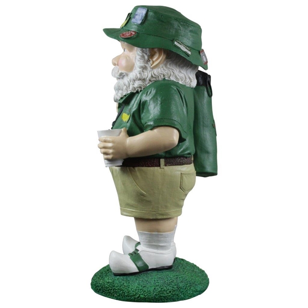 2019 Masters Tournament Ltd Ed Green & White Golfer Gnome In Original Box