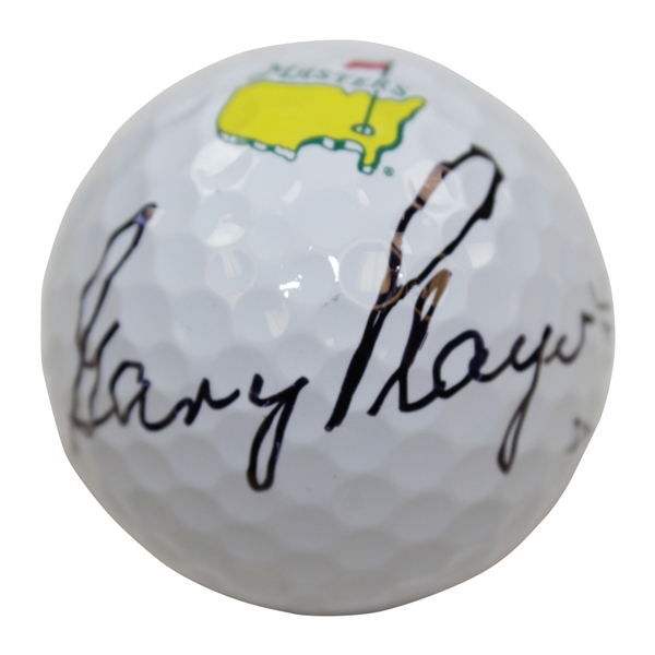 Gary Player Signed Masters Logo Titleist Golf Ball JSA ALOA