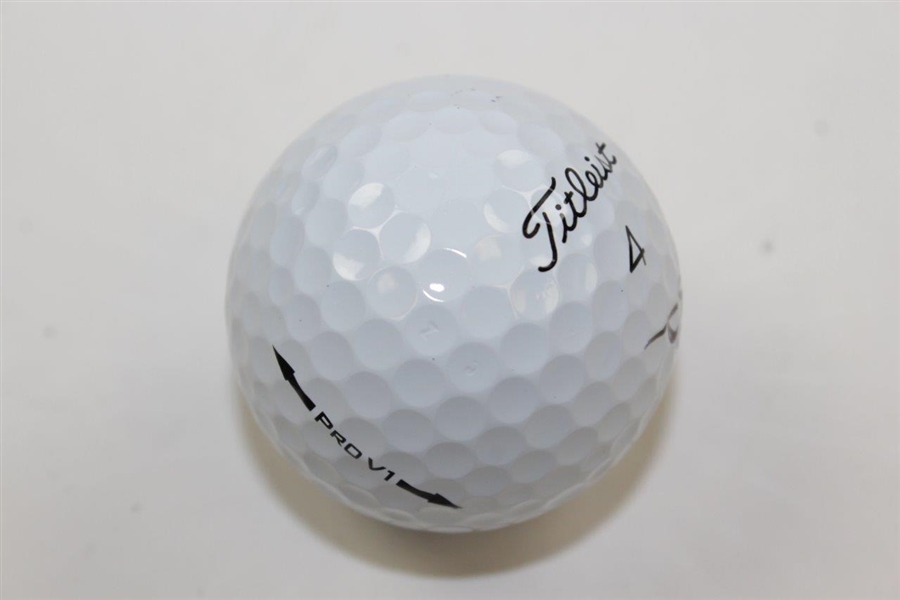 Gary Player Signed Masters Logo Titleist Golf Ball JSA ALOA