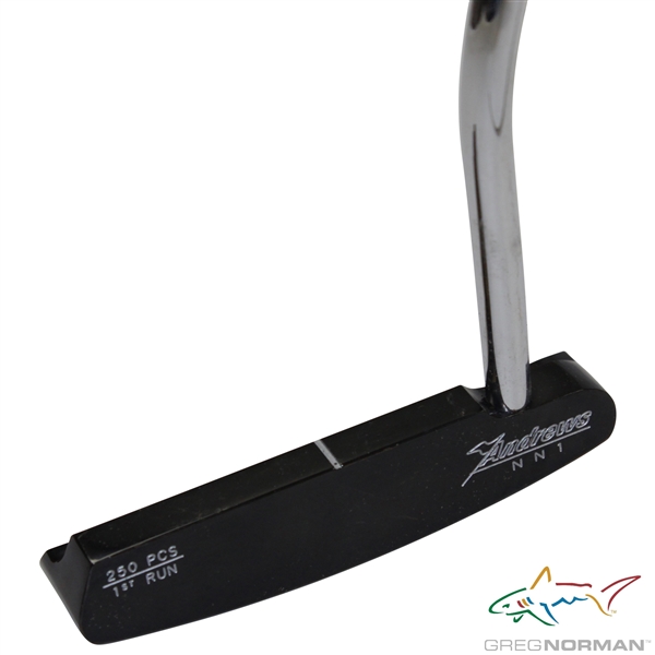 Greg Norman's Personal Milled by Bettinardi The Tradition Andrews NN1 250 PCS 1st RUN Black Putter
