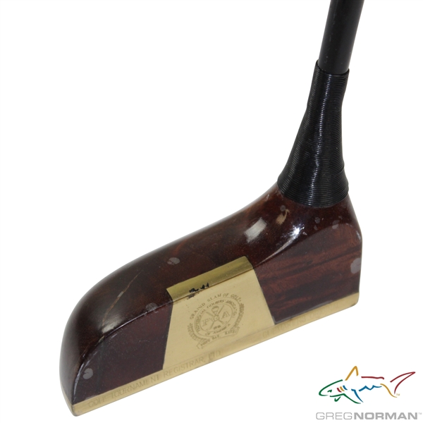 Greg Norman's Personal 1994 Grand Slam of Golf at Poipu Bay 'Greg Norman' Clubmakers Original Kiaw'a Wood Putter