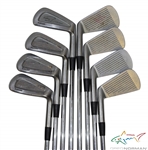 Greg Normans Personal Used Set of Greg Norman Signature Forged Cobra Irons with Lead Tape 2-9