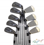 Greg Normans Personal Used Set of Titleist Forged 670 Irons 2-PW