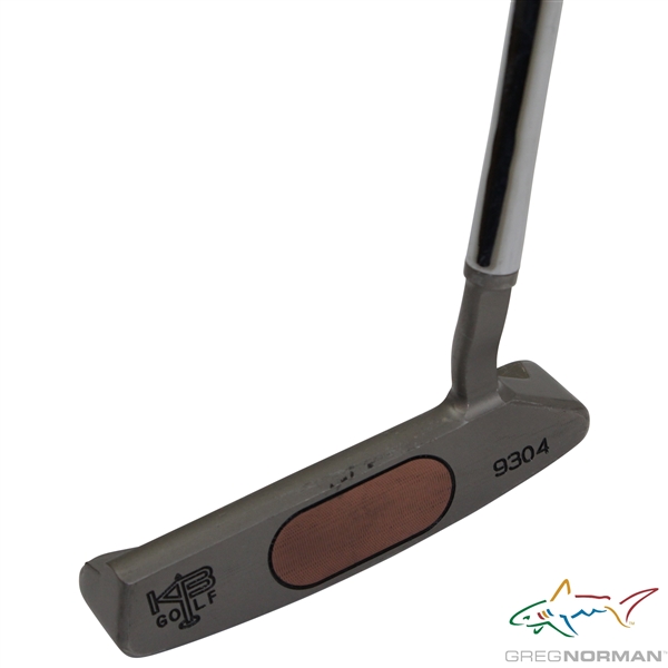 Greg Norman's Personal Used Kevin Burns KB Golf 9304 Putter