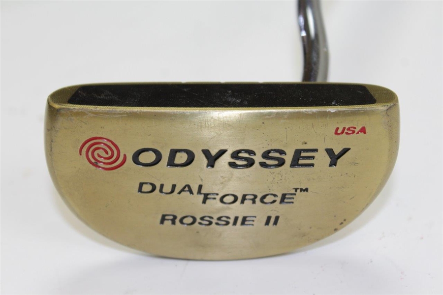 Greg Norman's Personal Used Odyssey Dual Force Rossie II USA Putter