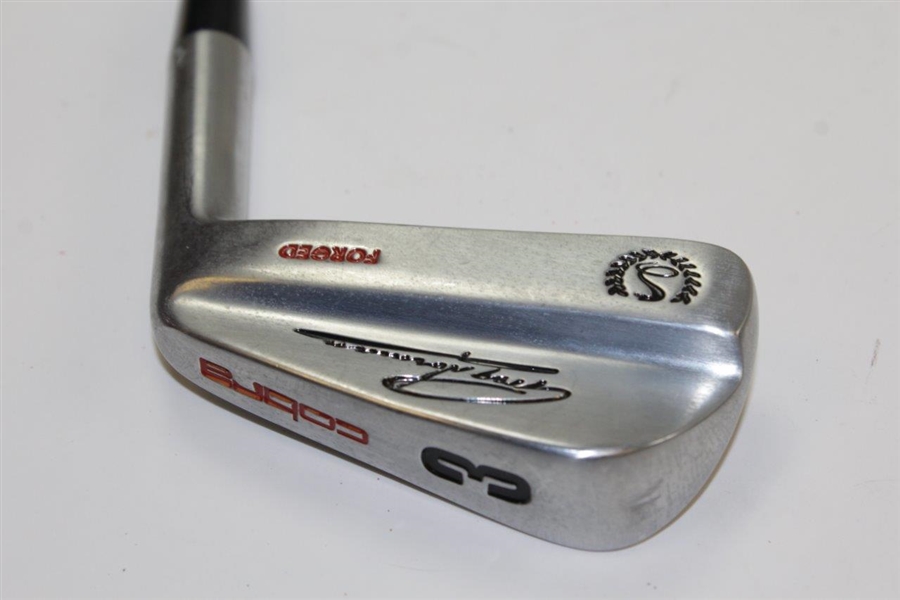 Greg Norman's Personal Used Cobra 'Greg Norman' Signature Forged 3 Iron