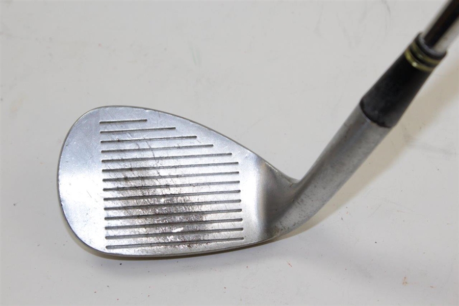 Greg Norman's Personal Used MacGregor 'Jack Nicklaus' Muirfield 20th Sand Wedge with Lead Tape