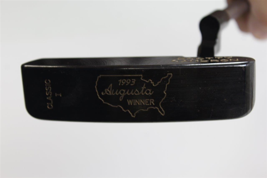 Greg Norman's Personal Used Scotty Cameron Classic I '1993 Augusta Winner' Putter