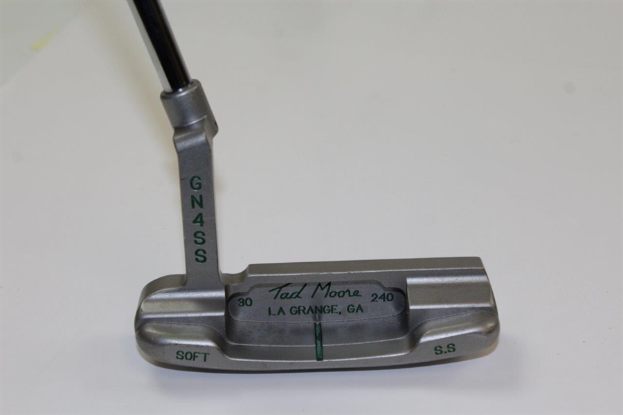 Greg Norman's Personal Used 1996 Ltd Tad Moore Protoype GN4 Soft Stainless Pro-1 SS 18-8 Putter - 100 PCS