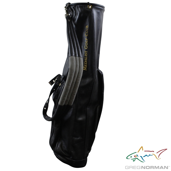 Greg Norman's Personal Medalist Golf Club 'The Peter Jacobsen' Leather Golf Bag