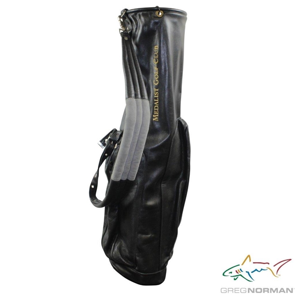 Greg Norman's Personal Medalist Golf Club 'The Peter Jacobsen' Leather Golf Bag