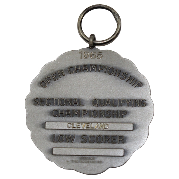 Charles Coody's 1965 US Open Sectional Qualifying Low Scorer USGA Medal - Cleveland