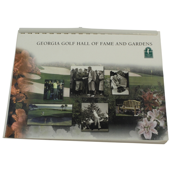 Georgia Golf Hall of Fame and Gardens Museum Spiral Book
