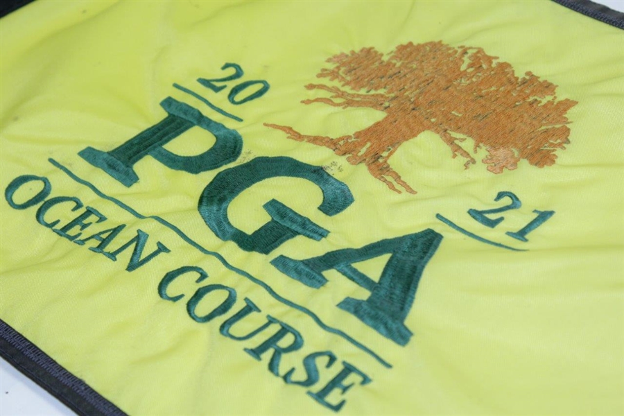 2021 PGA Kiawah Island Ocean Course Embroidered Course Flown Flag