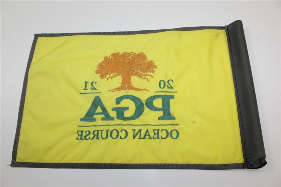2021 PGA Kiawah Island Ocean Course Embroidered Course Flown Flag