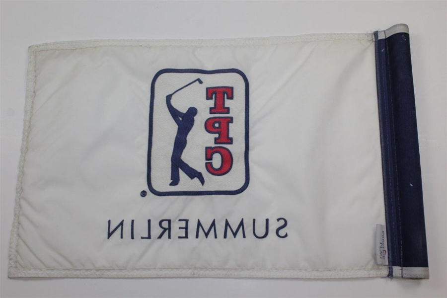 Undated Embroidered TPC Summerlin Course Flown Flag - Site of 1st Tiger PGA Tour Win