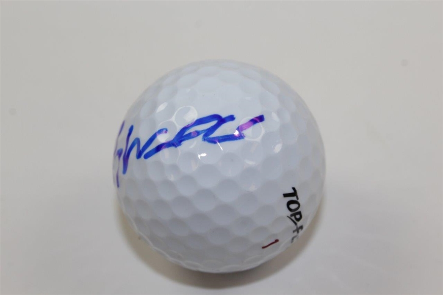Gary Woodland Signed Top-Flite Logo Golf Ball JSA ALOA
