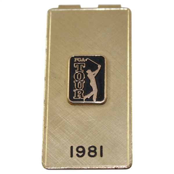 Barry Jaeckel's 1981 PGA Tour Money Clip