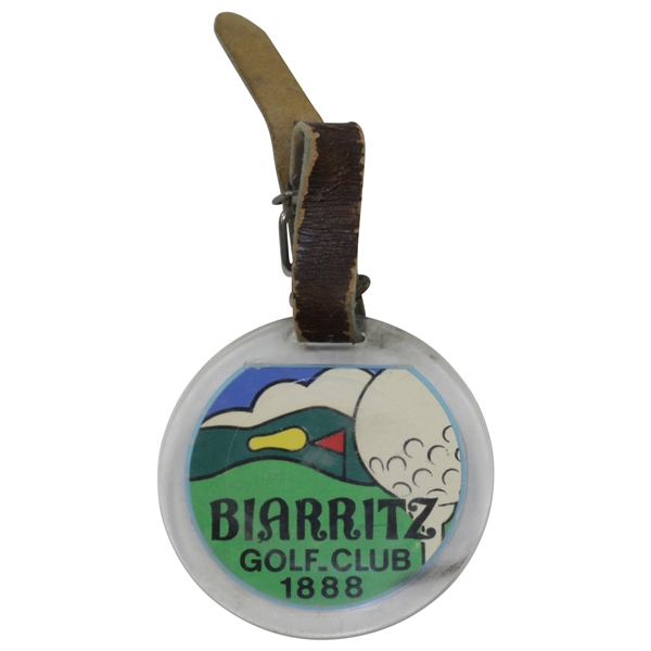 Barry Jaeckel's '1888' Biarritz Golf Club Contestant Bag Tag
