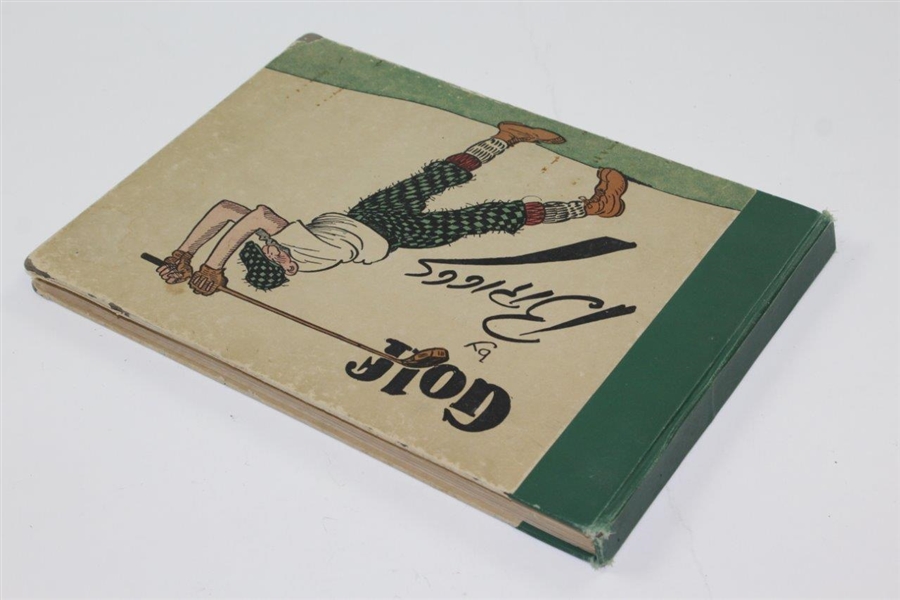 1916 'Golf: The Famous Golf Cartoons' 1st Edition Book By Briggs