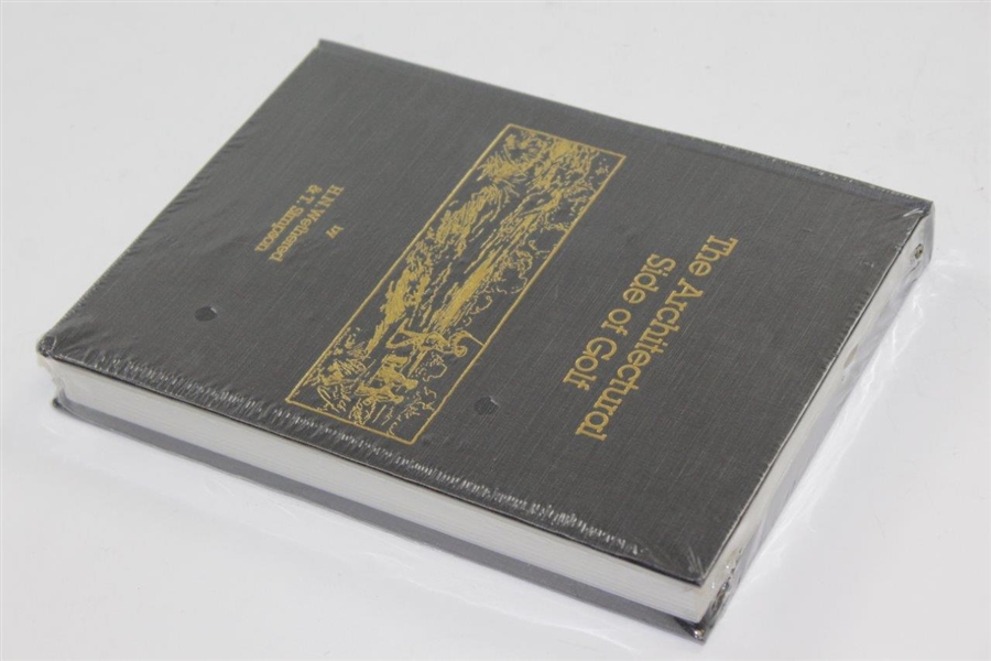 The Architectural Side Of Golf' Book By H.N. Wethered & T. Simpson In Publishers Shrink Wrap