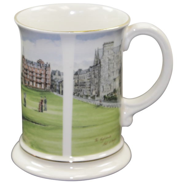 Pointers Of London St. Andrews Porcelain Beer Stein