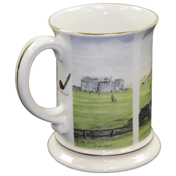 Pointers Of London St. Andrews Porcelain Beer Stein