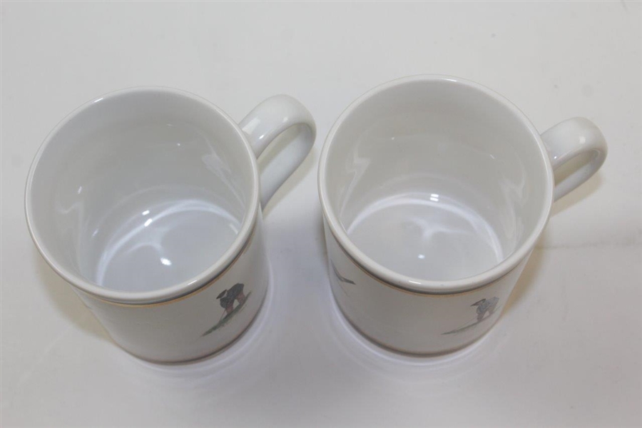 Pointer Of London Old Tom & Young Tom Morris Coffee Cups