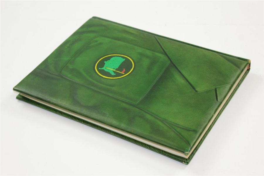 The Masters- Profile Of A Tournament Book By Dawson Taylor with Signed Letter To Augusta National Golf Club JSA ALOA
