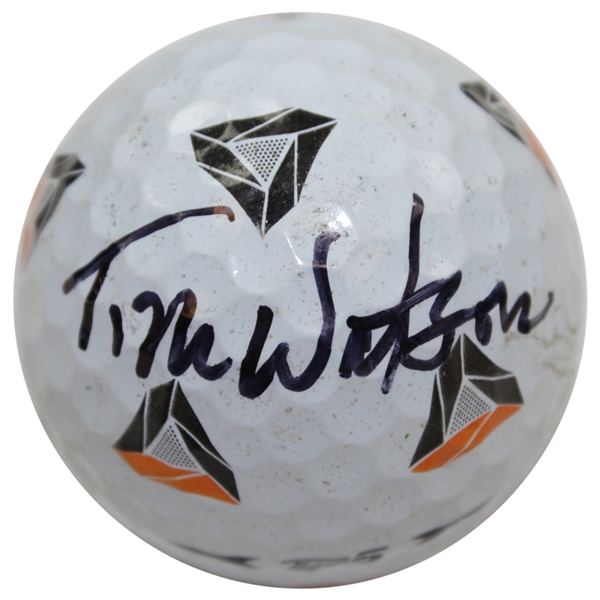 Tom Watson Signed TaylorMade TP5 Logo Golf Ball JSA ALOA