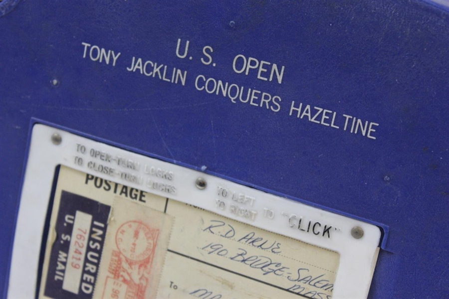 Tony Jacklin Conquers Hazeltine Film, Still In Canister From The 9200 Film Center In Minneapolis