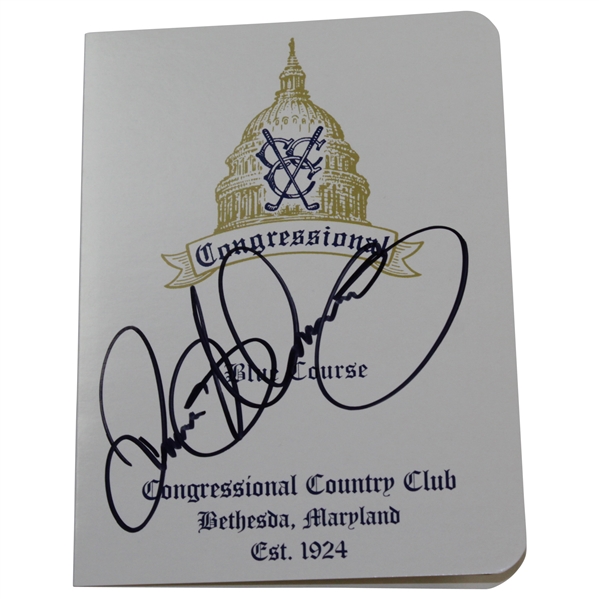 Roy McIlroy Signed Congressional Country Club Card JSA ALOA