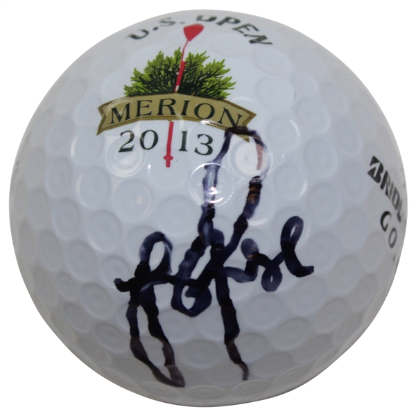 Justin Rose Signed 2013 U.S. Open Golf Ball JSA ALOA