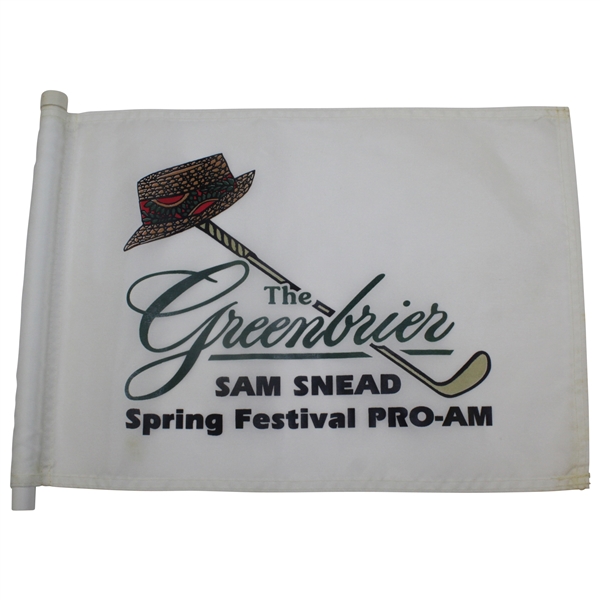 The Greenbiar Sam Snead Spring Festival Pro-Am Flag