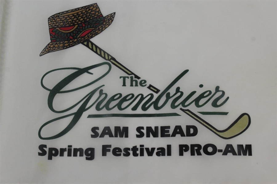 The Greenbiar Sam Snead Spring Festival Pro-Am Flag